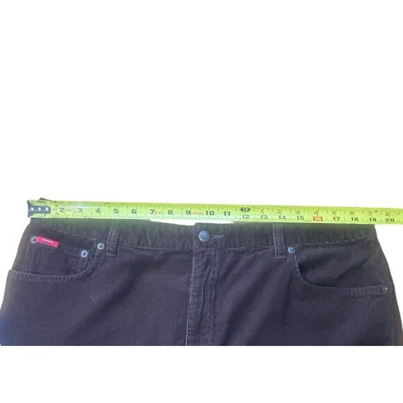 Ralph Lauren Chaps Women's Size 16 Brown Corduroy Mermaid Casual Western Skirt - Picture 8 of 10